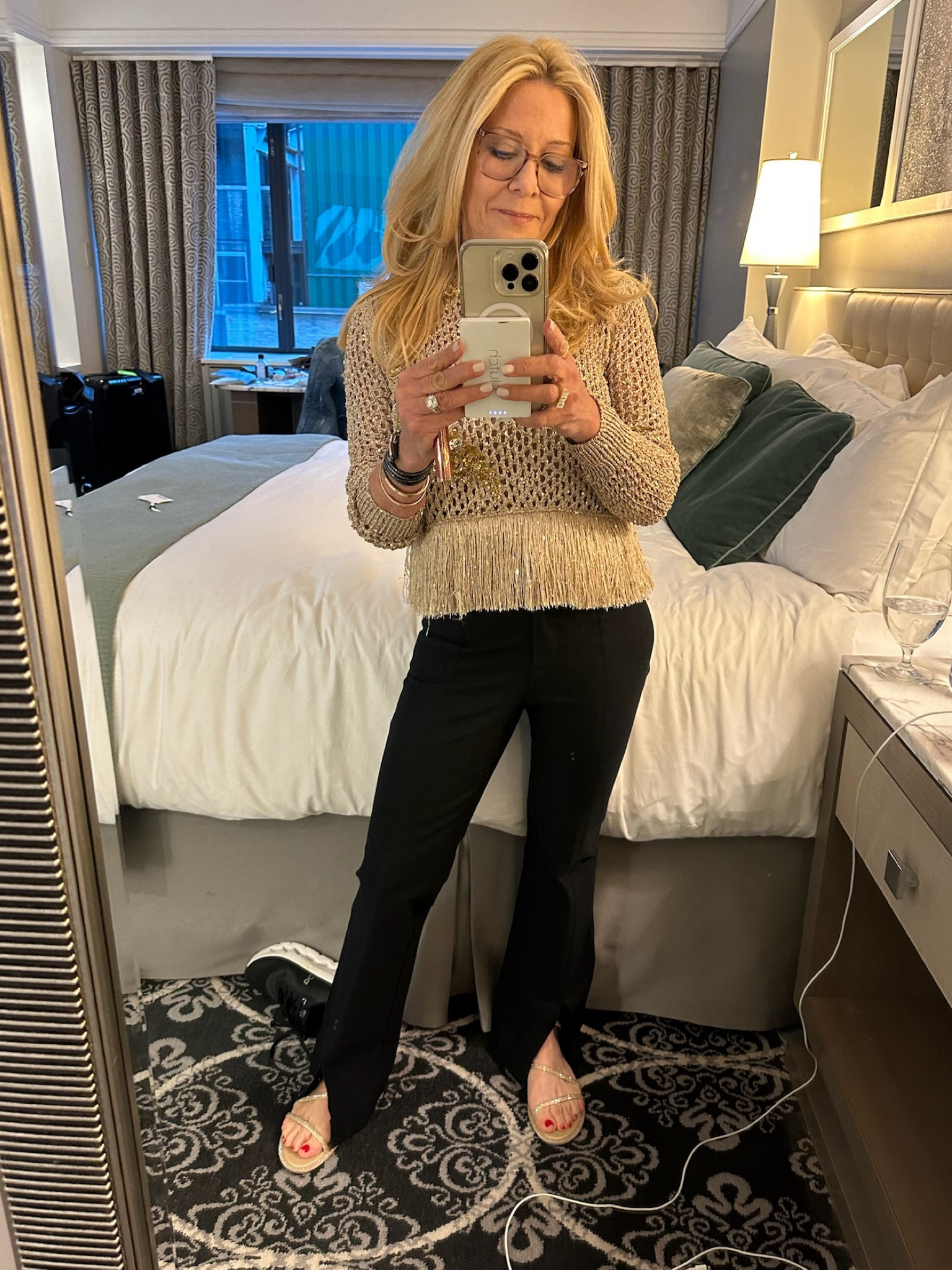 Only changed twice today! 

#LTKNYFW