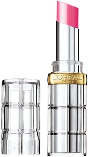 L'Oreal Paris Makeup Colour Riche Shine Lipstick, Glazed Pink, 0.1 oz. | Amazon (US)