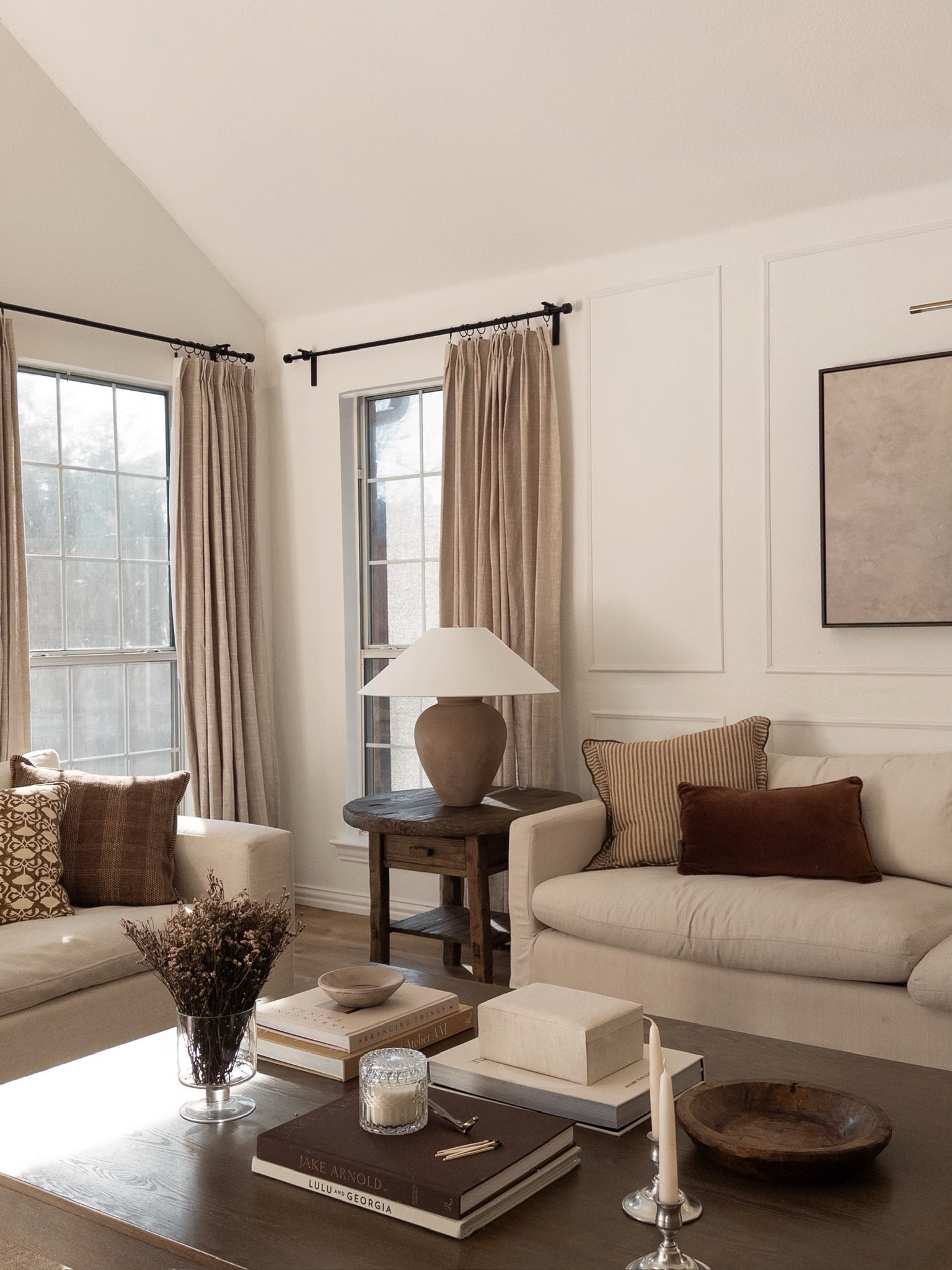 neutral living room views ft. this new budget friendly lamp!

winter living room, winter to spring design, pillows, affordable home finds, coffee table design, coffee table styling, spring styling, living room views, spring living room, wayfair finds  

#LTKStyleTip #LTKHome #LTKSeasonal