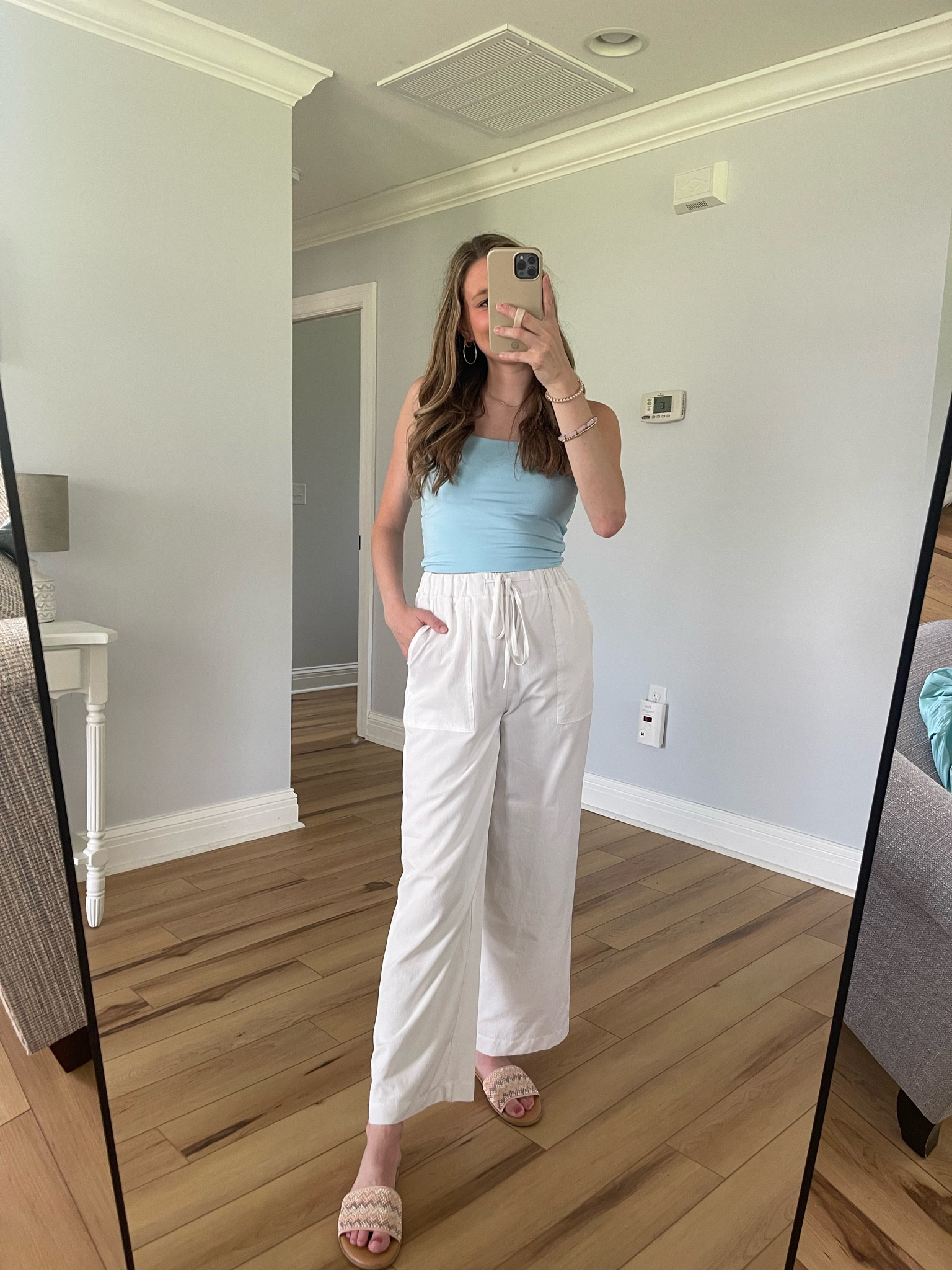 amazon wear, coastal outfit, coastal grandma outfit, linen outfit, linen pants, beach wear, tank top, new england summer, European outfit , amazon finds, amazon fashion finds, pastel 

#LTKParties #LTKFindsUnder50 #LTKStyleTip