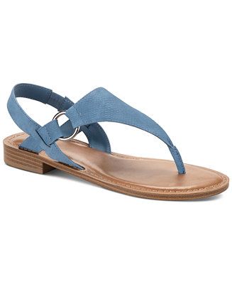 Blairee Thong Slingback Sandals, Created for Macy's | Macys (US)