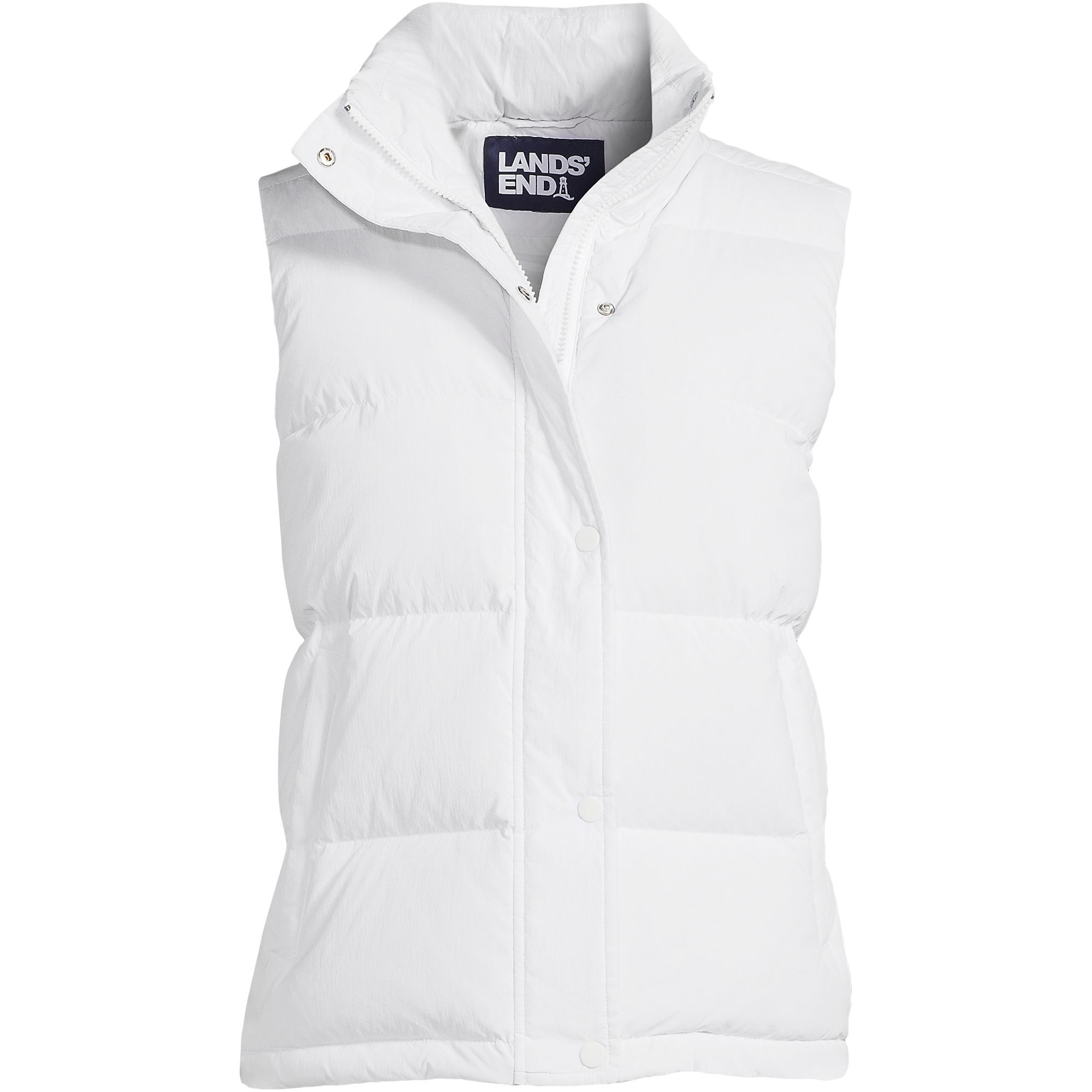 Women's Max 600 Down Puffer Vest | Lands' End (US)