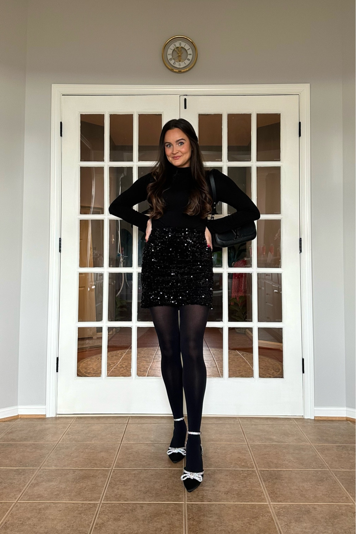 NYE outfit 🖤✨

#LTKfindsunder50 #LTKHoliday #LTKSeasonal