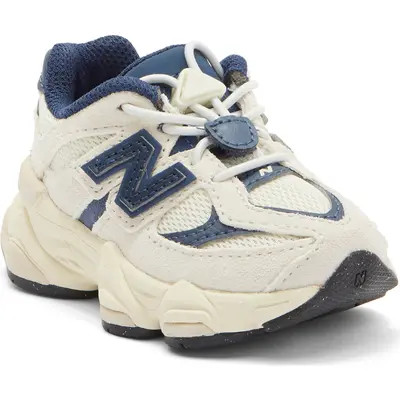 New Balance Kids' 9060 Sneaker in Nb Navy/linen at Nordstrom, Size 11 | Nordstrom