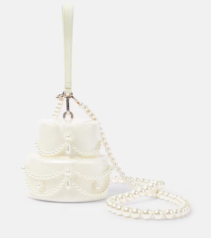 Simone Rocha Pearl Cake embellished clutch | Mytheresa (US/CA)