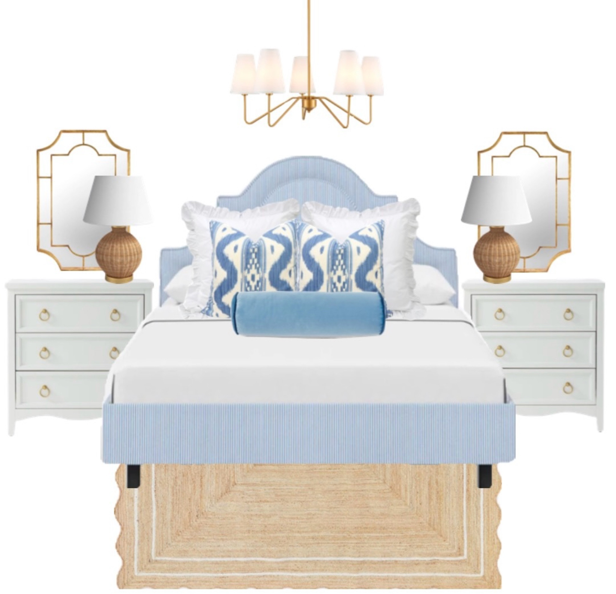 blue and white bedroom Grandmillenial chinoiserie chicken blue and white forever coastal 

#LTKHome #LTKStyleTip