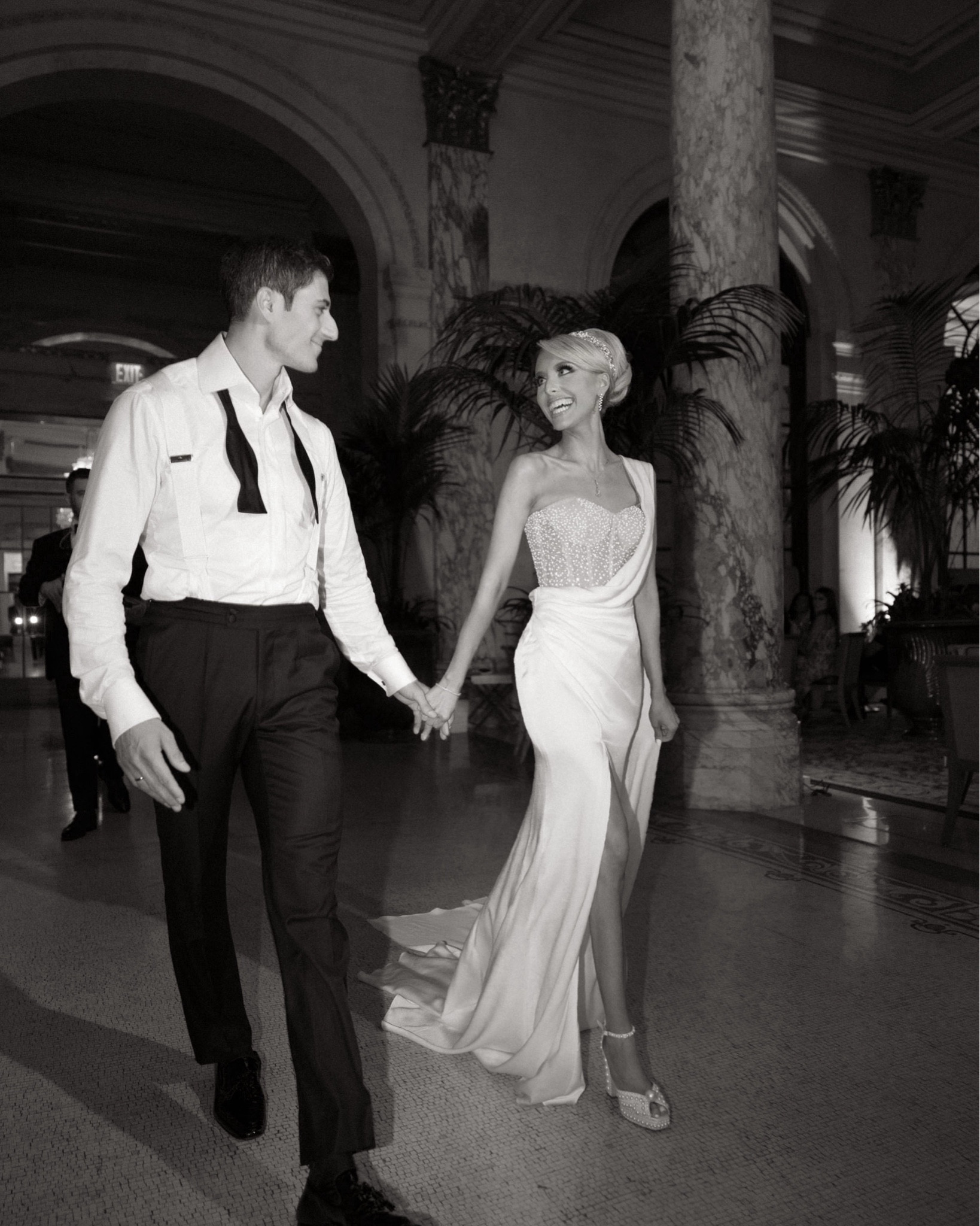 Wore this fun Galia Lahav dress for my wedding after party ✨🤍🪩 such a fun bridal look! Paired it with comfortable Jimmy Choo bridal shoes! 

#LTKWedding #LTKStyleTip #LTKShoeCrush