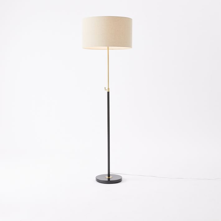 Telescoping Adjustable Floor Lamp | West Elm (US)