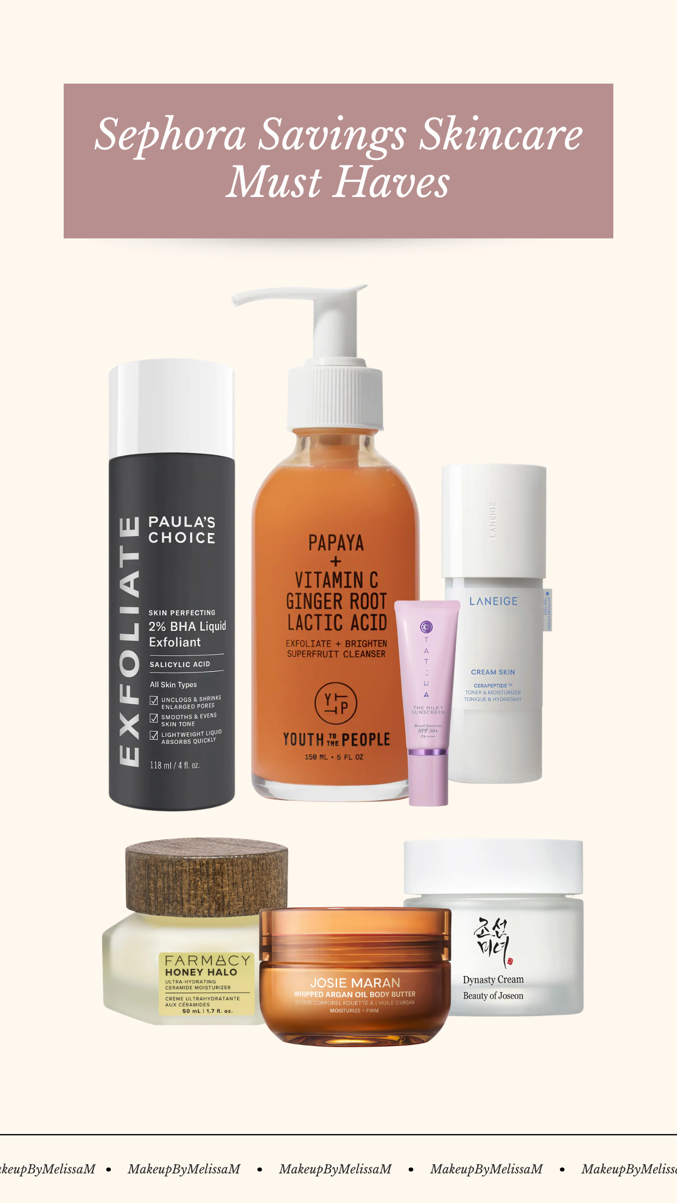 Sephora Savings: Skincare Must Haves 

 #LTKSeasonal #LTKSaleAlert #LTKBeauty