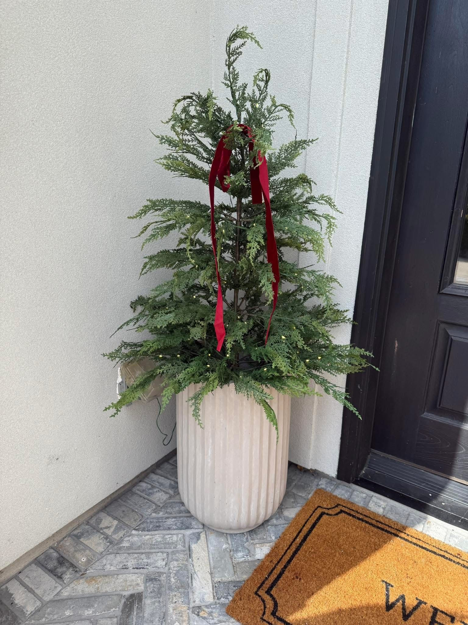 Walmart 4 ft twinkling trees! 

#LTKFindsUnder100 #LTKHoliday #LTKHome