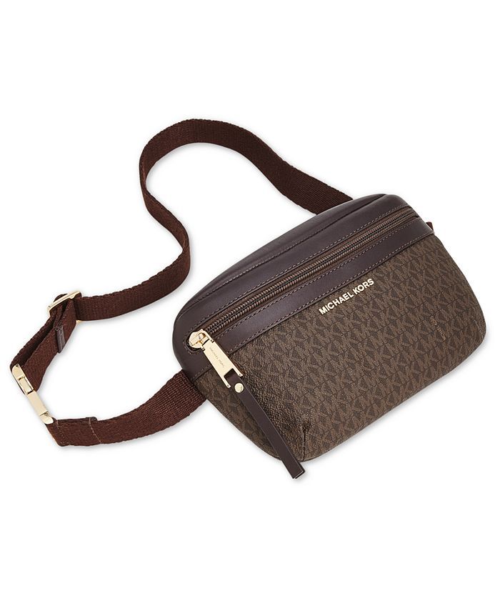 Michael Kors Signature Fanny Pack, Created for Macy's & Reviews - Belts - Handbags & Accessories ... | Macys (US)