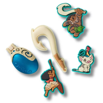 Crocs Jibbitz Disney Moana Shoe Charms 5pk | Target