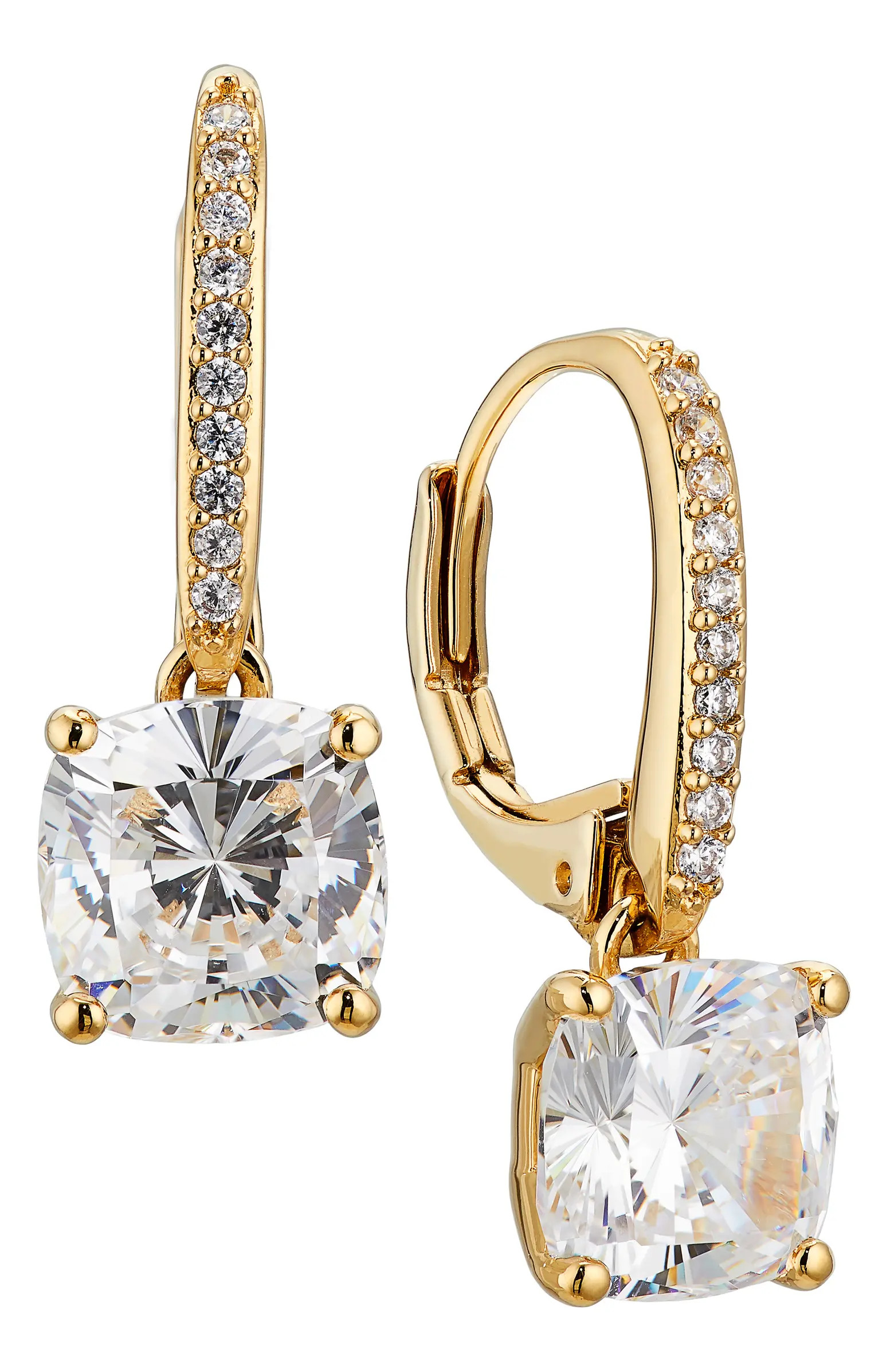 Modern Luv Cubic Zirconia Drop Earrings | Nordstrom