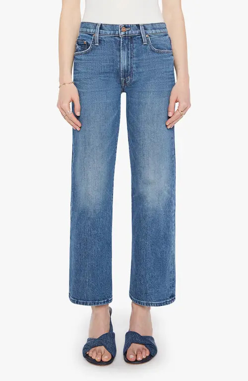 MOTHER The Rambler Ankle Wide Leg Jeans in Tambourine Man at Nordstrom, Size 29 | Nordstrom