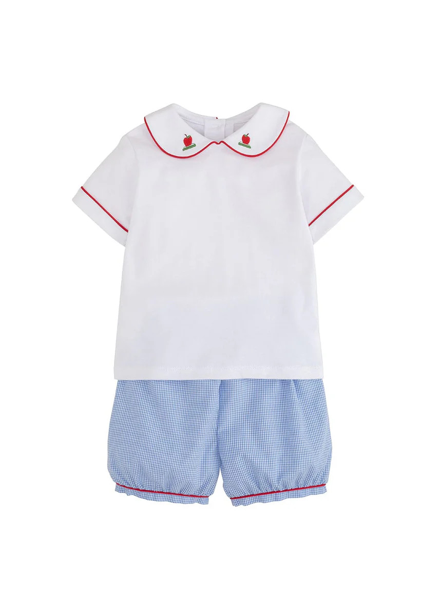 Peter Pan Short Set - Apple | Little English