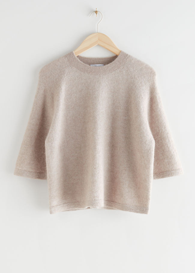Alpaca-Blend Knitted Top | & Other Stories UK
