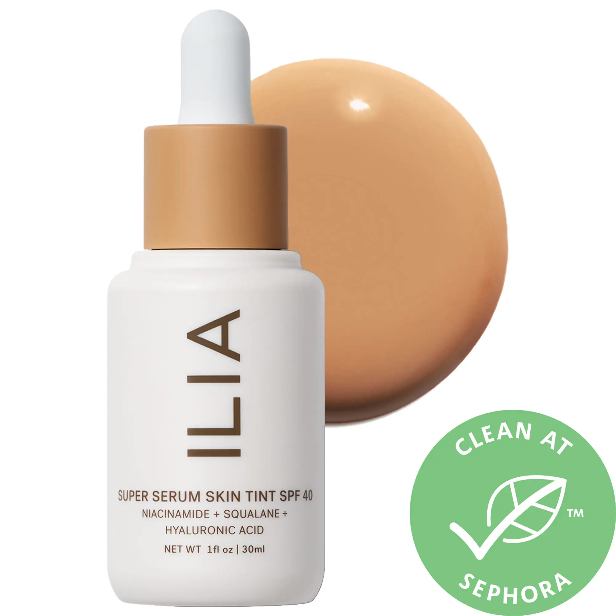 ILIA Super Serum Skin Tint SPF 40 Foundation 11 Matira 1 fl oz/ 30 ml | Sephora (US)