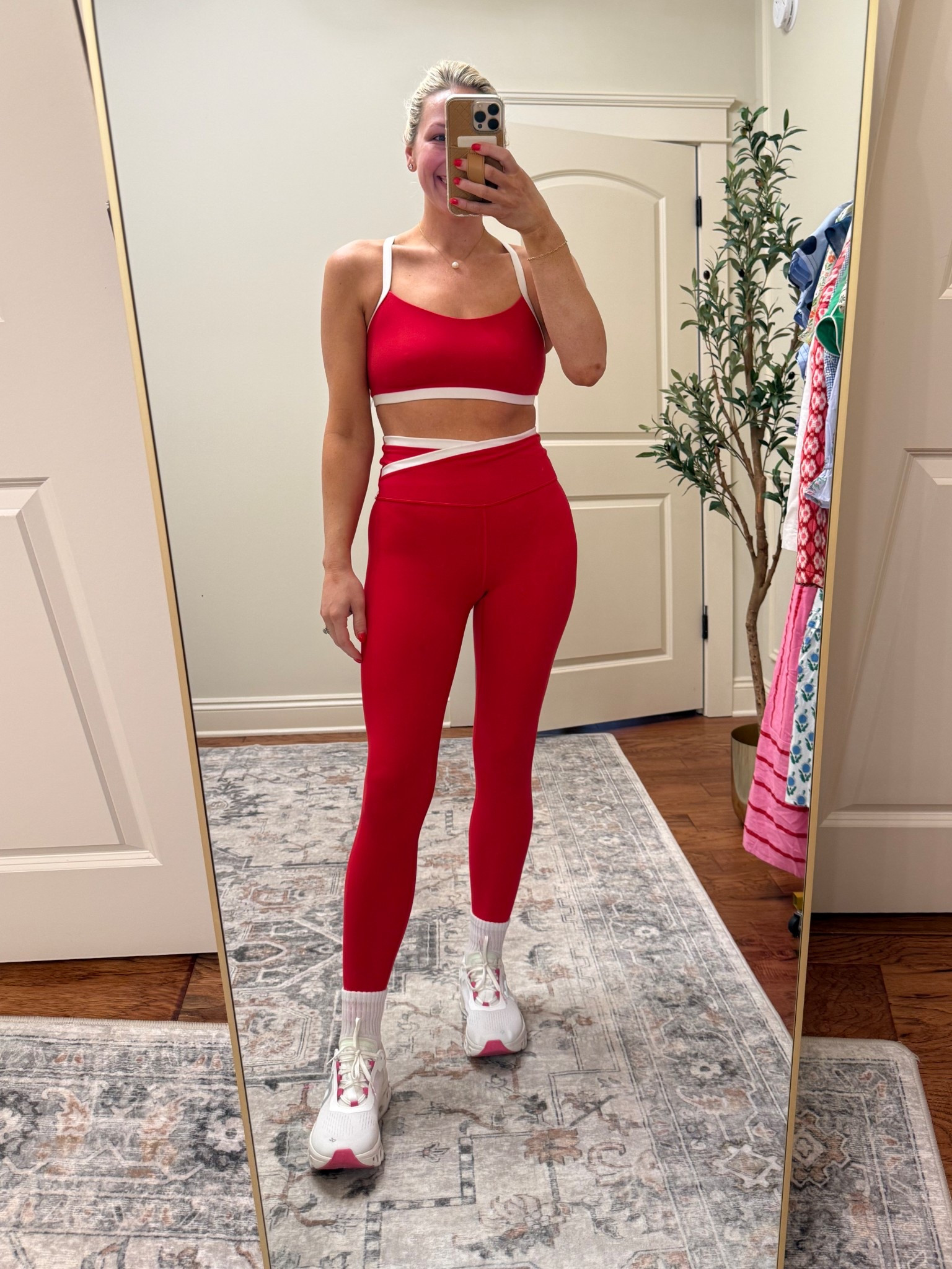 I can’t get enough of this set from Target and currently 40% off! Wearing size medium in both pieces! 

#LTKActive #LTKFindsUnder50 #LTKSaleAlert