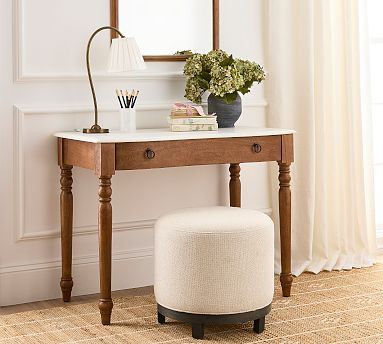 Scarlett Marble Writing Desk (39") | Pottery Barn (US)