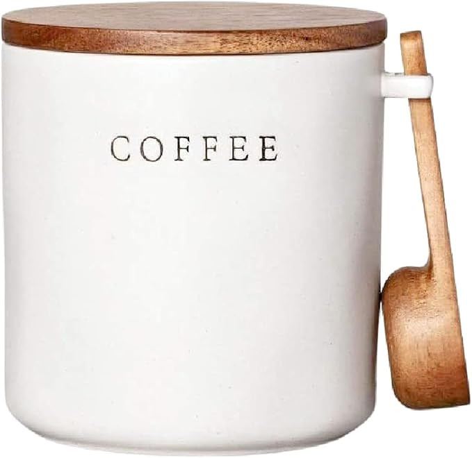 Hearth & Hand with Magnolia - Kitchen Canister Collection (Coffee) 2020 New Version | Amazon (US)