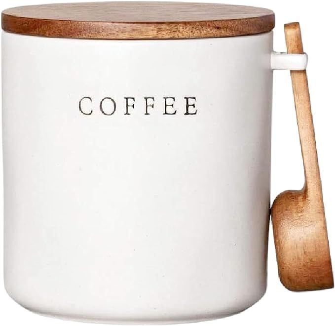 Hearth & Hand with Magnolia - Kitchen Canister Collection (Coffee) 2020 New Version | Amazon (US)