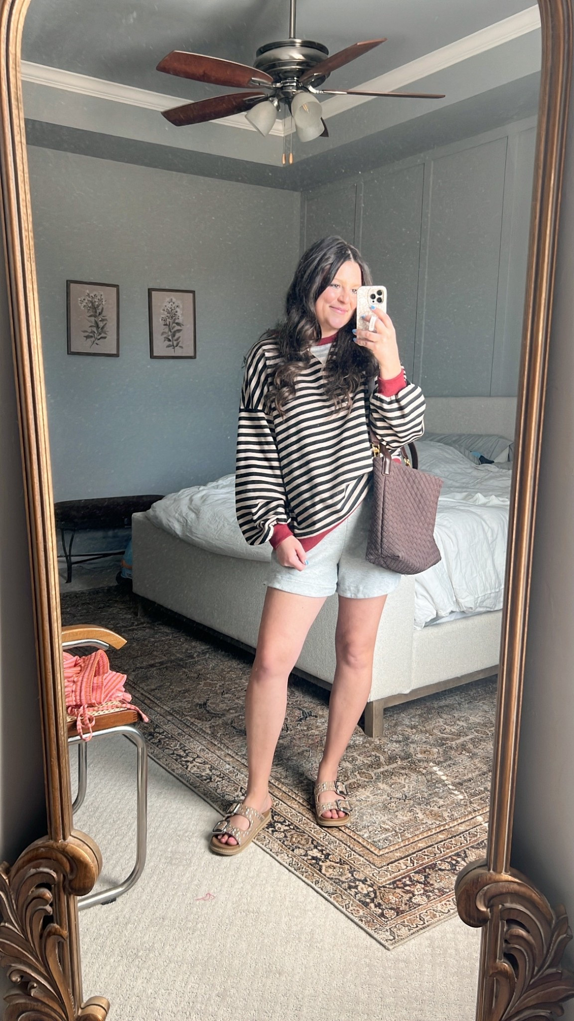 Comfy mom outfit!!

Top is medium TTS. Shorts are small, could size down if needed 

Mom outfit / mom style / comfy mom outfit / casual mom outfit / everday mom outfit / SAHM / wfh outfit / post Partum style / striped shirt / comfy shorts 

#LTKgrwm #LTKootd #LTKmomlife