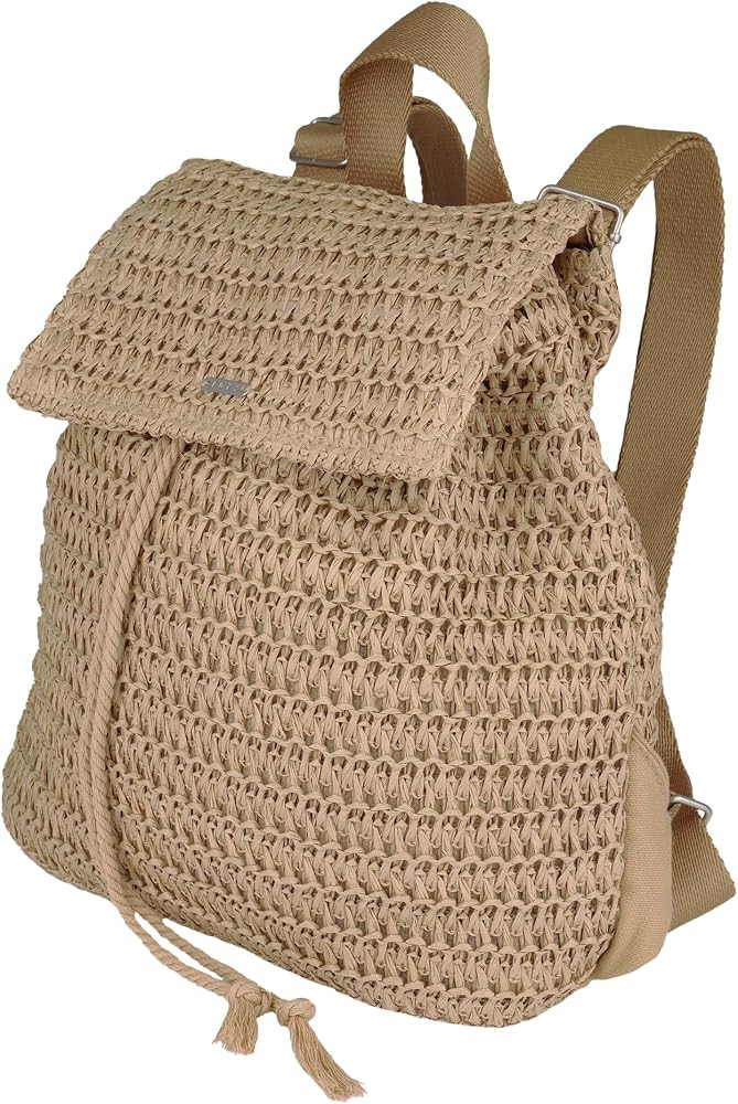 Roxy Spotless Sunnies Backpack | Straw | Beach | Vacation | Travel | Eco-Friendly | Lightweight |... | Amazon (US)