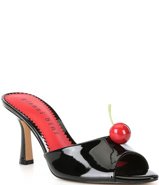 Gianni Bini Parris Cherry Patent Dress Sandals | Dillard's | Dillard's