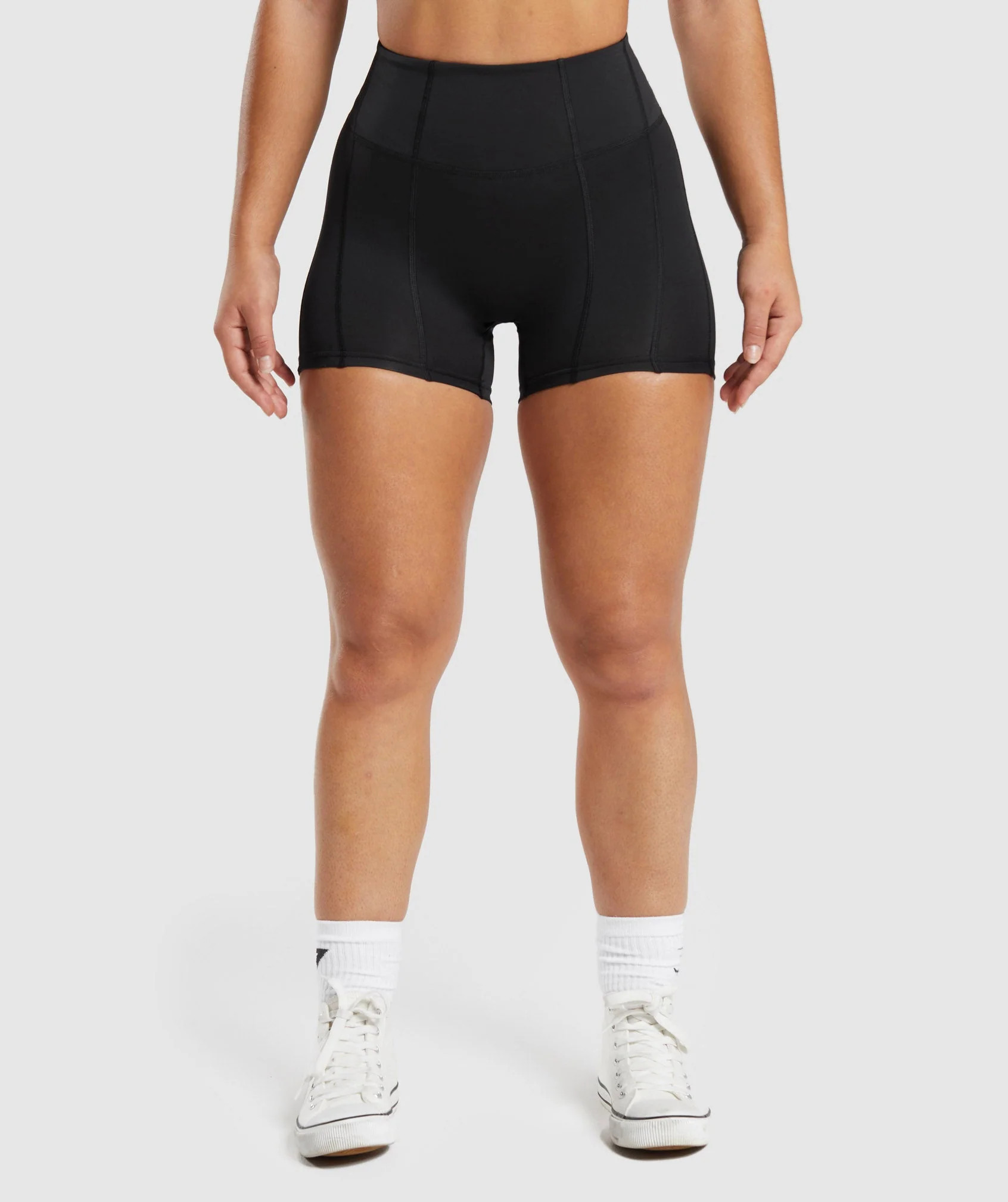 Gymshark GS Power High Rise Shorts - Black | Gymshark US