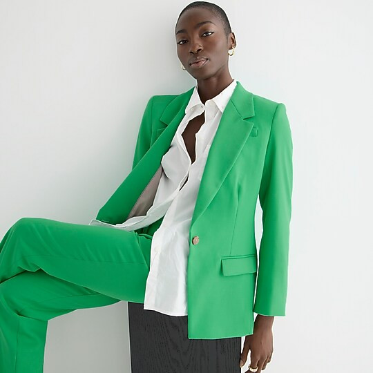 Willa blazer in Italian city wool | J. Crew US