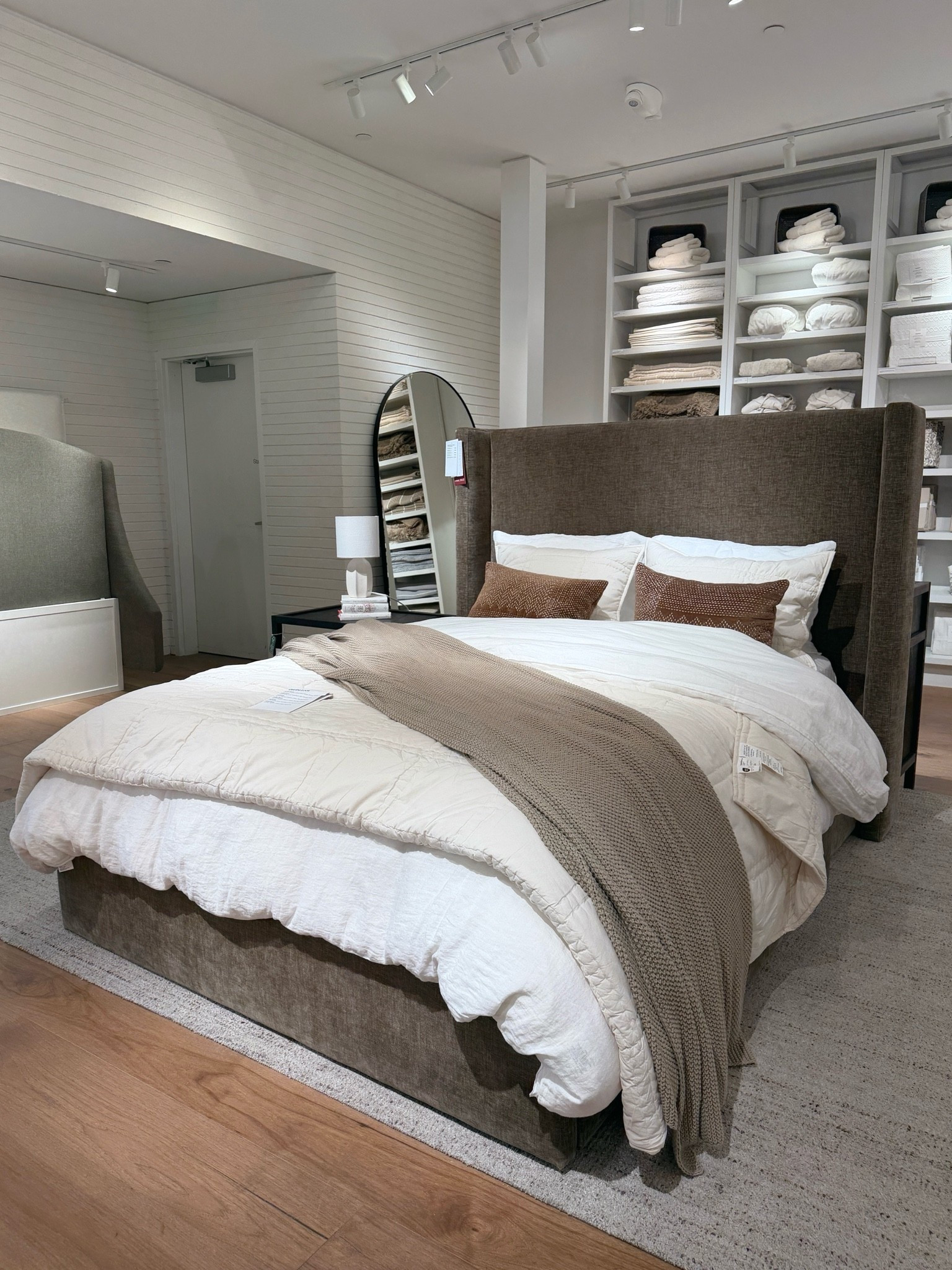 Luxury bedroom inspo! 🛏️ The Arden Shelter Storage Bed has that designer look I love with its oversized upholstered silhouette and clean, timeless lines. ✨ Plus, the hidden storage is such a practical bonus for keeping extra bedding and seasonal items tucked away. 🙌🏻 Such a gorgeous statement bed for a primary bedroom. 💫 @crateandbarrel #bedroominspo #bedroomfurniture #bedframe

#LTKHome #LTKSaleAlert