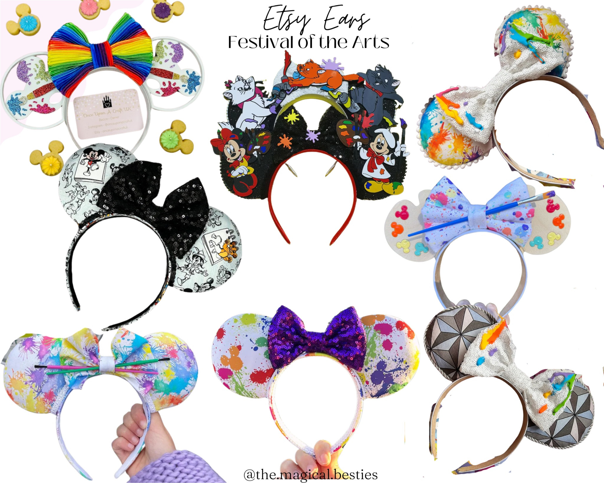 Festival of the arts themed Minnie ears from Etsy 

Midsize, midsize outfit, size 10, ootd, Outfit inspo, art finds, Disney parks Outfit, Disney bound,  under $50 outfit, affordable outfit, casual outfit, Disney Epcot , Etsy finds, Disney outfit, Mickey ears, minimal Disney style, #ltkdisney, Disney ears, Disney aesthetic, theme park outfit, Disney parks outfit ideas, comfy Disney outfit, small business finds, the aristocats, Mickey and Minnie 

#LTKTravel #LTKStyleTip #LTKSeasonal