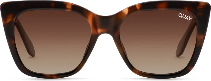 Quay Australia Tag Me 55mm Polarized Cat Eye Sunglasses | Nordstrom | Nordstrom
