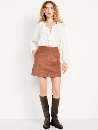 Mini Corduroy Skirt | Old Navy (US)