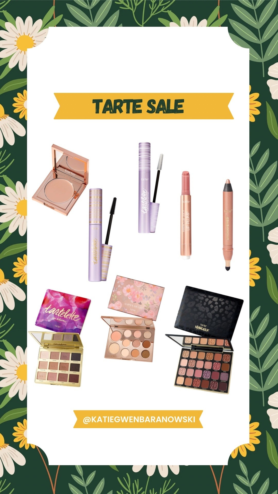 My favorite @Tarte items on sale right now when you shop through my LTK link! The mascara is my ride or die!! 

#LTKSpringSale #LTKgrwm #LTKBeauty