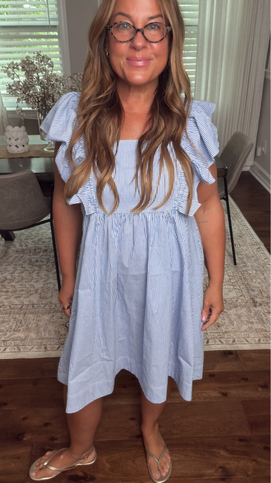 Another great WM find! Light & breezy with a little arm coverage 💙

#LTKootd #LTKMidsize #LTKOver40
