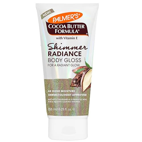 Palmer's Cocoa Butter Formula Shimmer Body Lotion with Vitamin E, 5.25 Fl Oz, Radiance Body Gloss, Help Blur Veins, Cellulite, Marks, 48 Hour Moisture | Amazon (US)