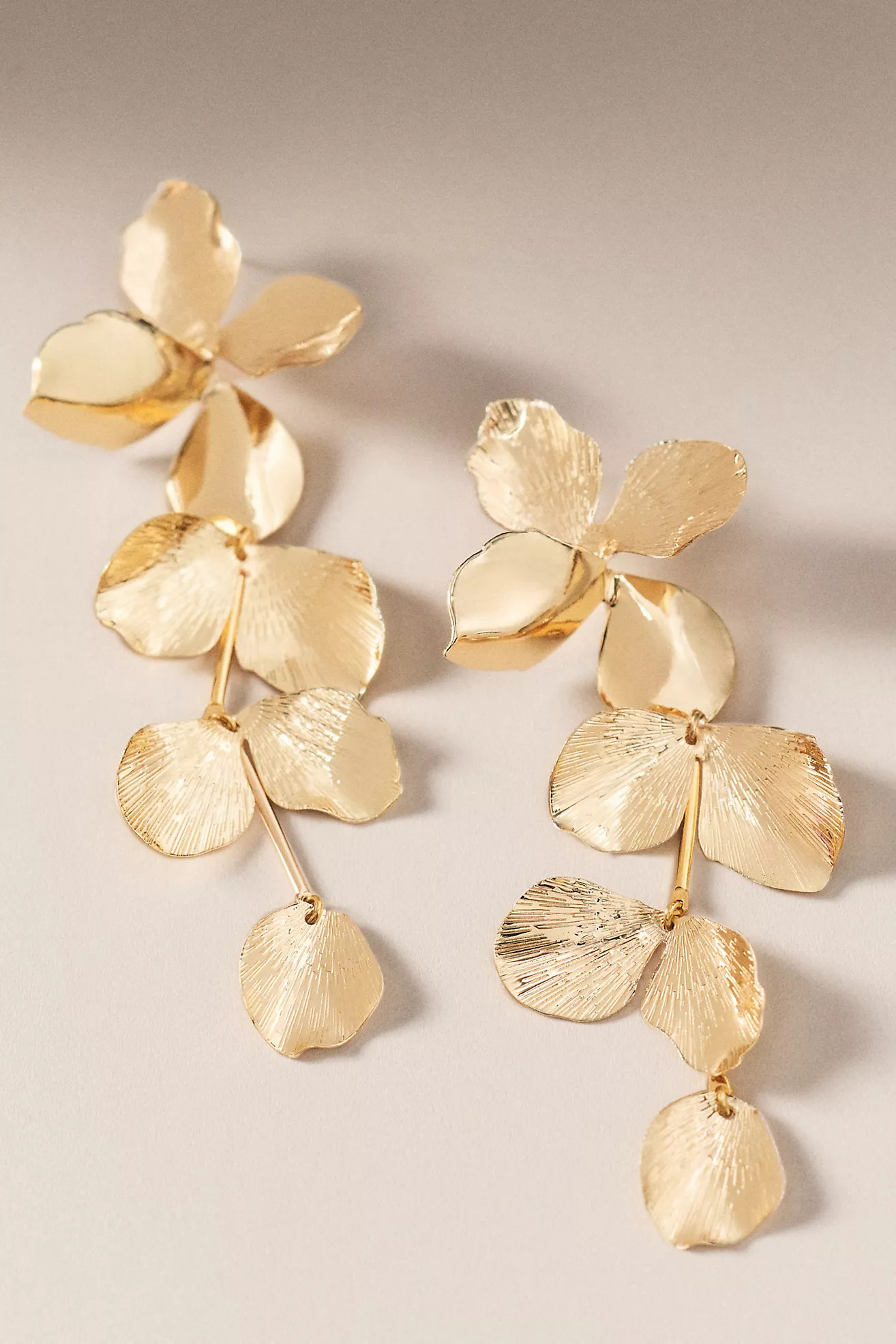 Shashi Ruellia Floral Drop Earrings | Anthropologie (US)
