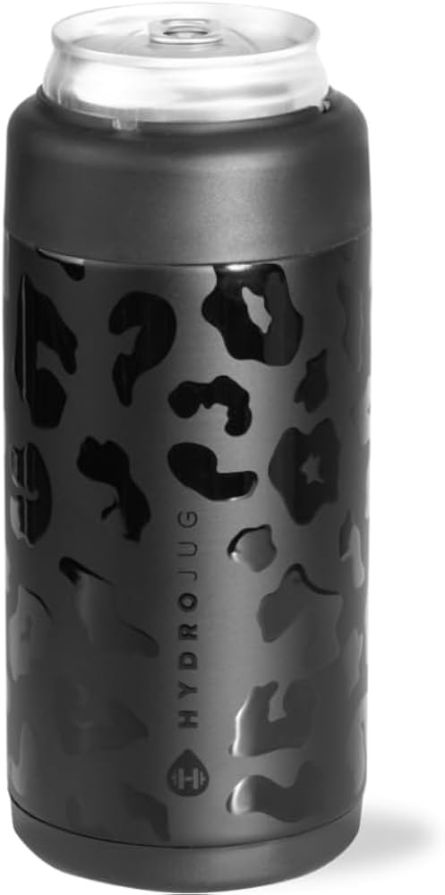 HydroJug Slim Can Cooler - 2-in-1 Insulated Can Cooler Cup - Stainless Steel Slim Can Holder with... | Amazon (US)