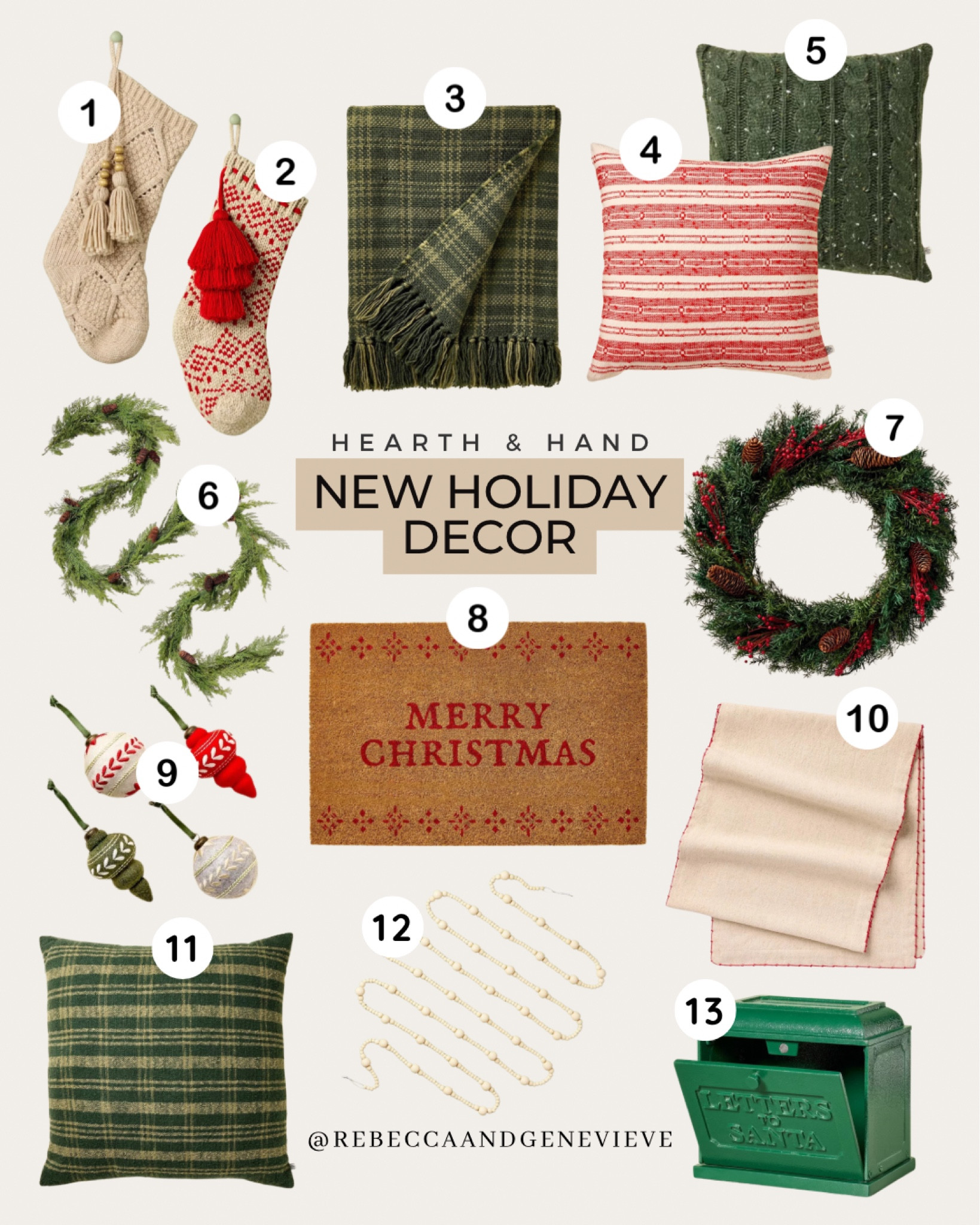 New in Holiday decor from Hearth & Hand x Target 🎄 Everything is selling out fast so hurry! 

#LTKHoliday #LTKSeasonal #LTKHome