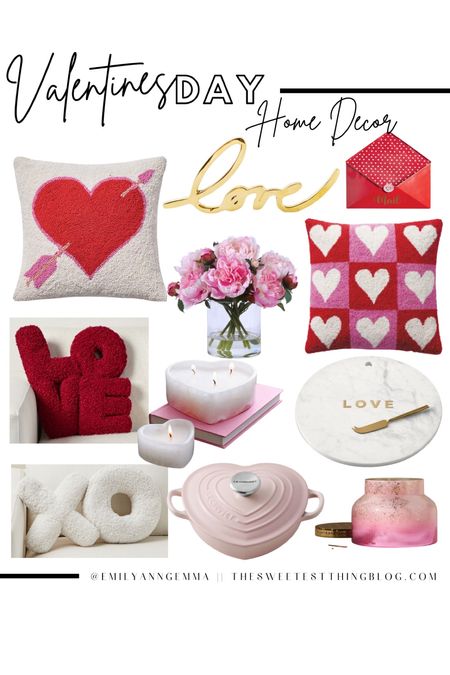 Valentines, Valentine’s Day, Heart pillow, peony arrangement, Valentine’s Day Decor, heart candle, valentines pillow, emily Ann Gemma 

#LTKSeasonal #LTKhome