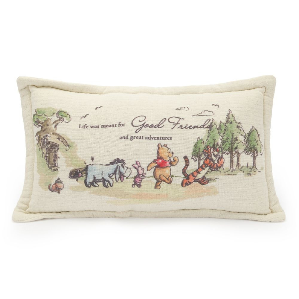 Winnie the Pooh and Pals ''Good Friends'' Pillow | Disney Store