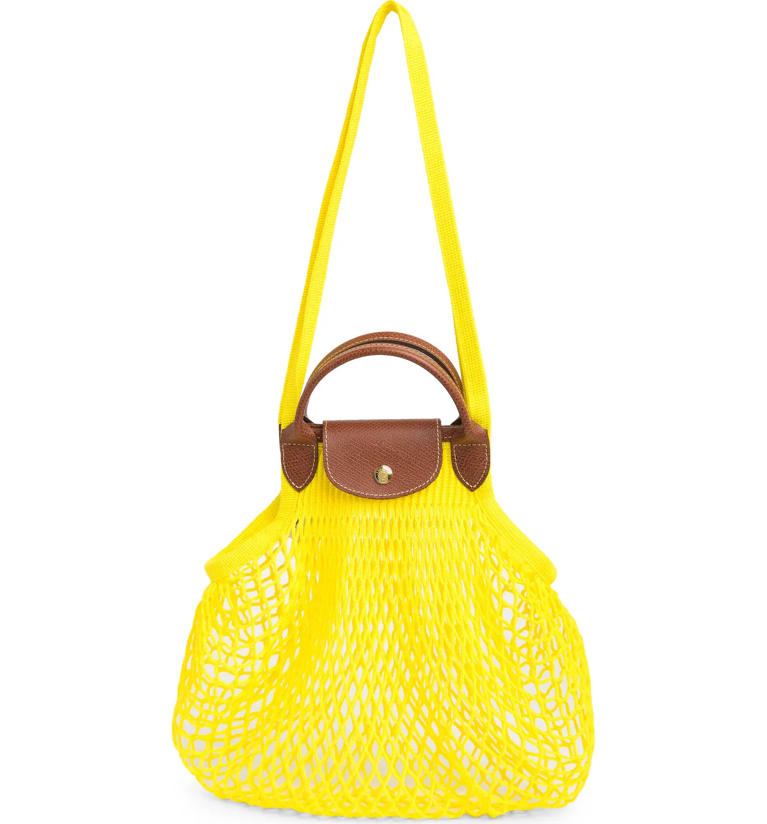 Longchamp Le Pliage Filet Knit Shoulder Bag | Nordstrom | Nordstrom