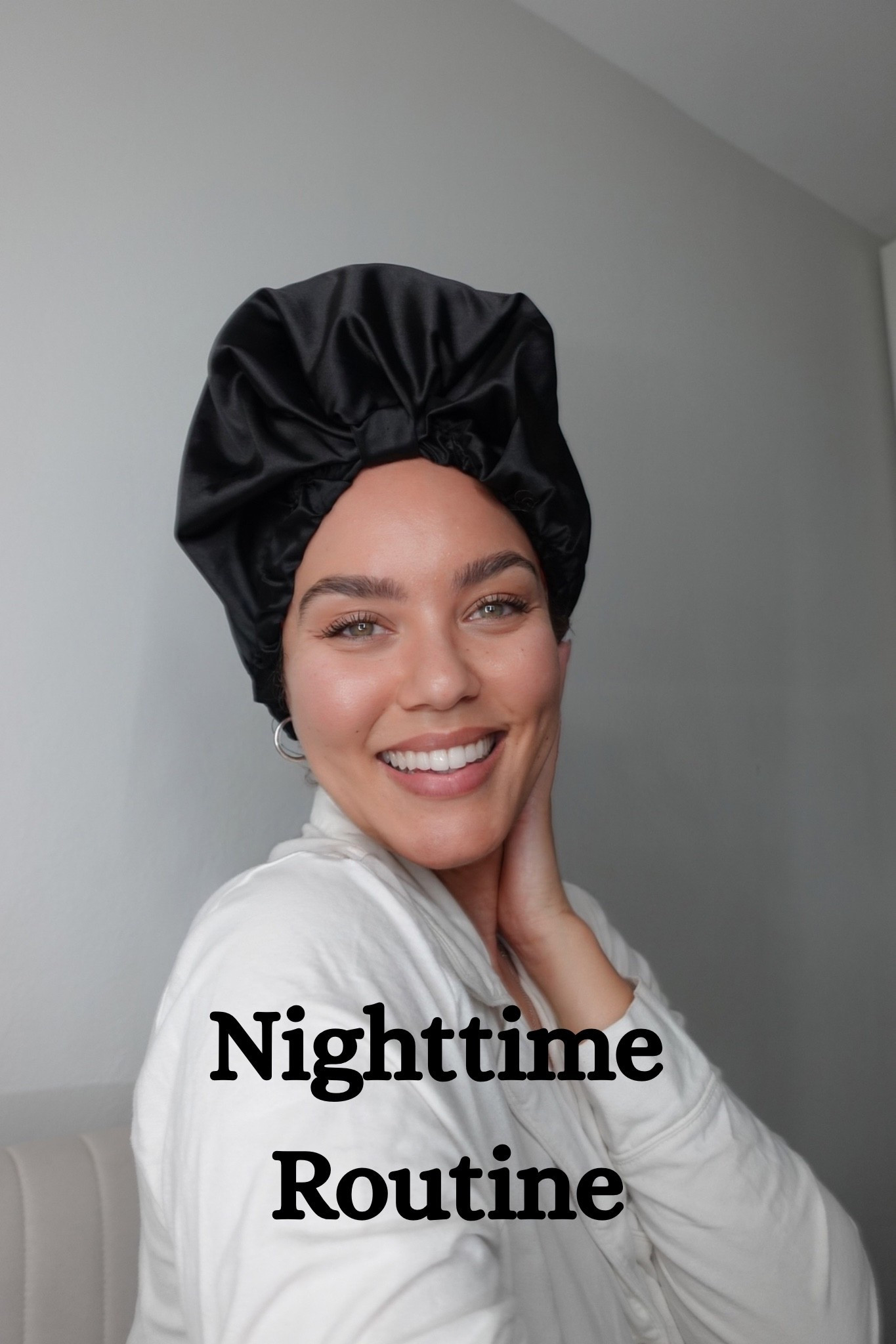 My current nighttime hair routine 