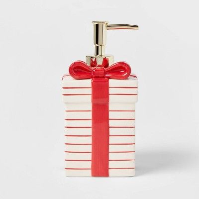 Stacked Gift Ceramic Glass Soap Pump - Threshold™ | Target