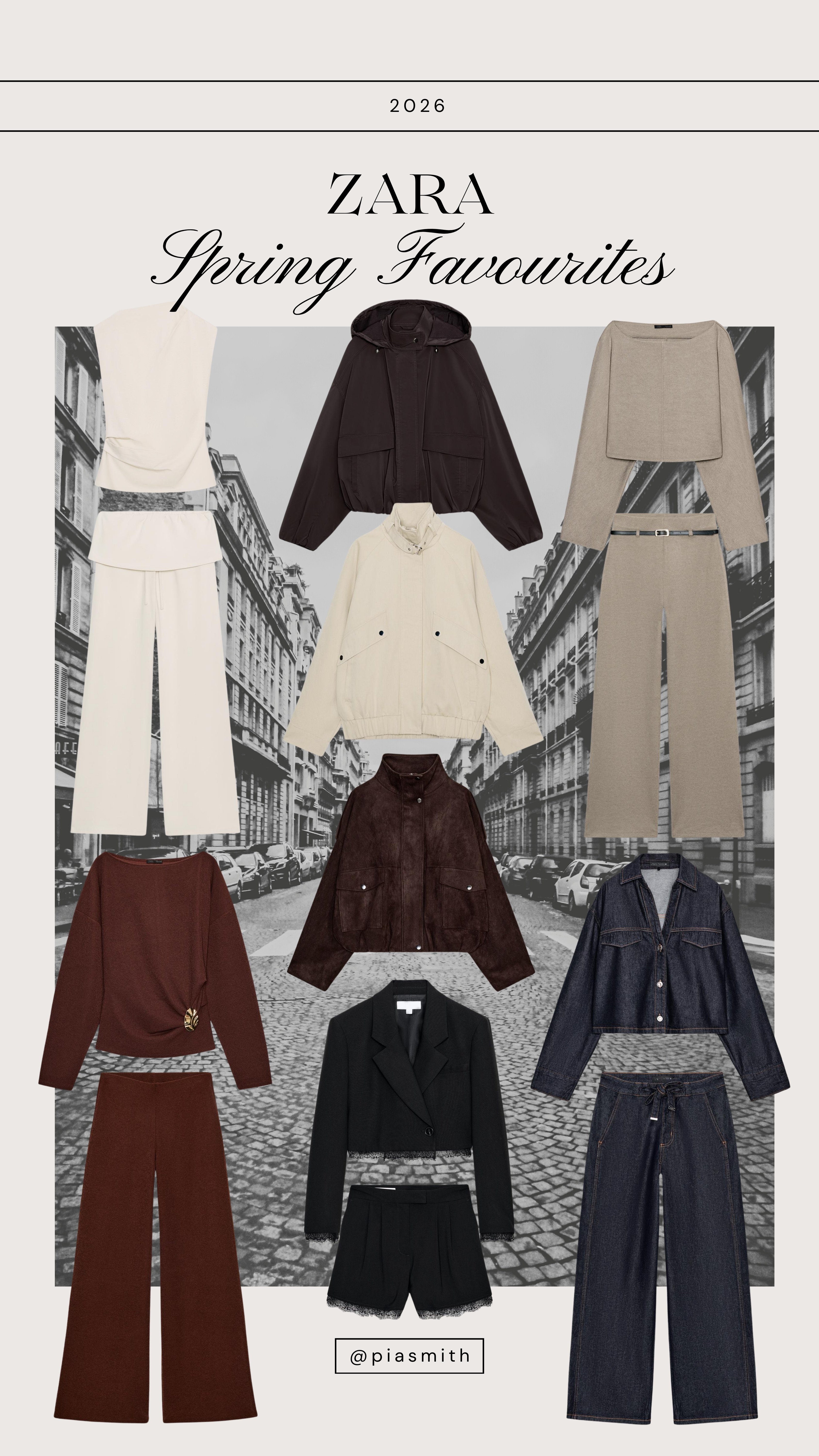 Zara spring faves 🐥✨

Co-ord, matching set, lounge set, denim coord, suede jacket, high neck jacket, funnel neck jacket, wind breaker, spring outfit, work wear, chic 

 #LTKFashionMonth #LTKspring #LTKworkwear