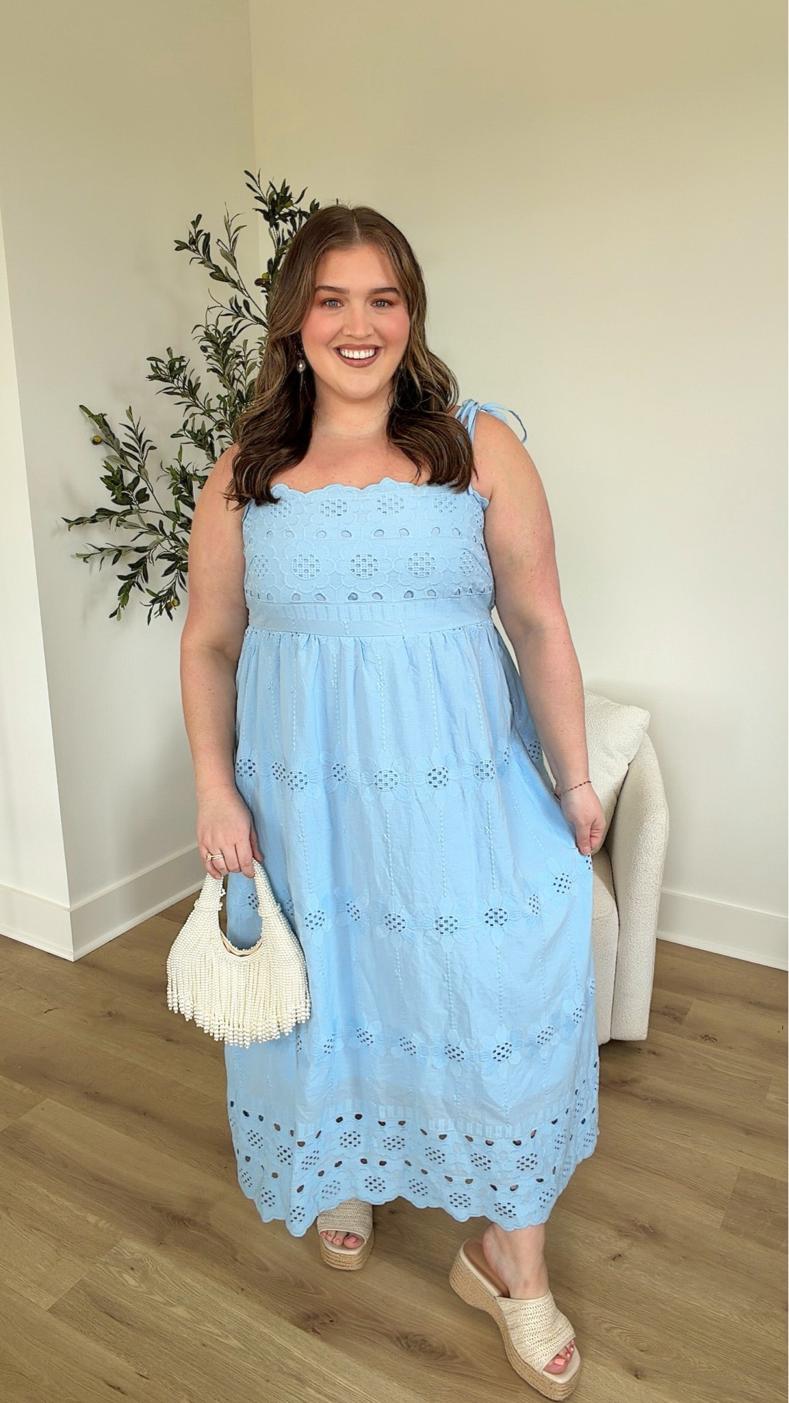 How gorgeous is this light blue eyelet dress from Amazon? 🩵😍 It’s giving boutique fashion on a budget. Great for casual everyday Summer style, baby showers or date night. Wearing a size XXL

#LTKPlusSize #LTKootd #LTKSeasonal