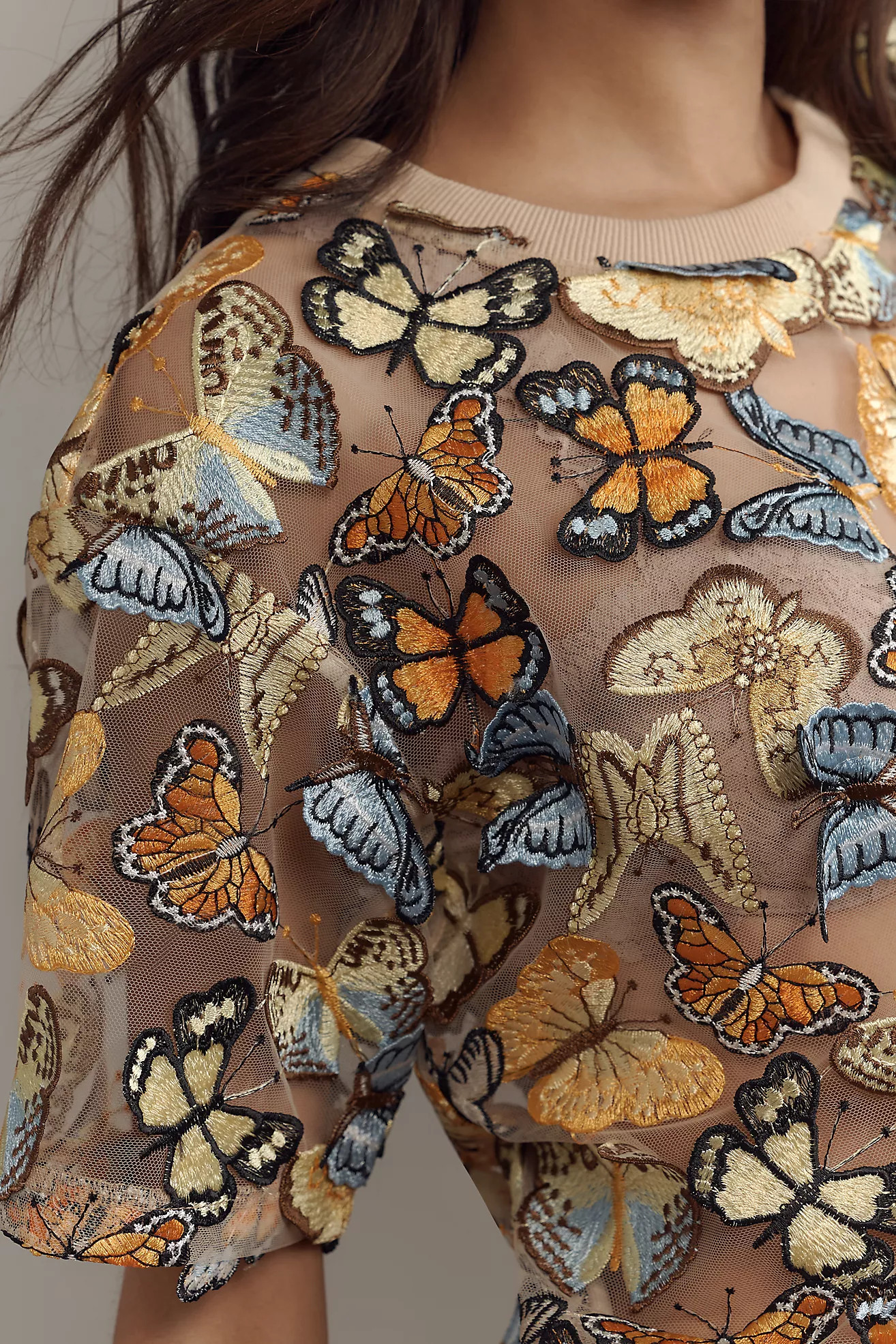 Dolan Left Coast 3D Butterfly Tee | Anthropologie (US)