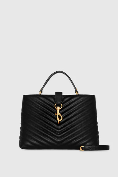 Edie Large Top Handle Satchel | Rebecca Minkoff
