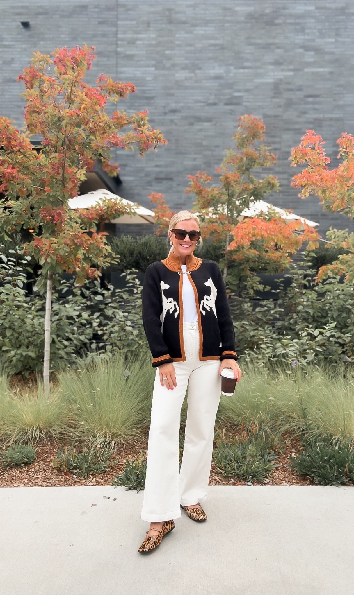 Classic fall style in a gorgeous statement sweater. 

Sweater: small 
Jeans: 26

#LTKOver40 #LTKStyleTip